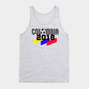 Colombia Soccer 2018 Tank Top